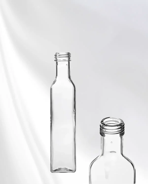 250 ML/CC Şeffaf Maraska Cam Şişe